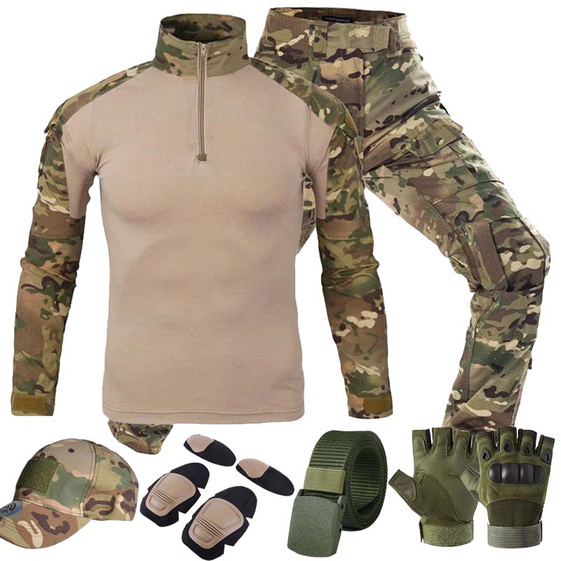 Medical Gloves - MC アウトドアタクティカルスーツ マルチカムユニフォーム CP 米軍カーゴパンツ 迷彩ミリタリーコンバットシャツ