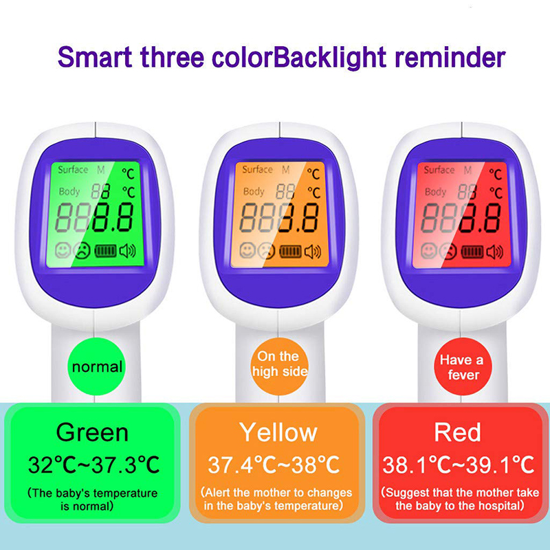 医療用赤外線体温計、LEDバックライト付きデジタル表示、非接 - Pulse Oximeter のレビューと価格