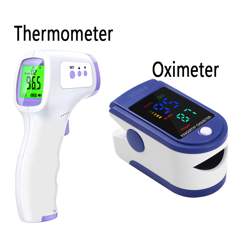 新型家庭用赤外線額体温計 電子体温計 正確なまたは指クリップ - Pulse Oximeter のレビューと価格