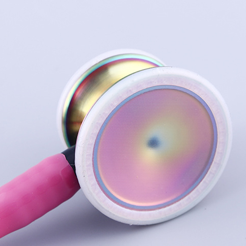 クラシックなレインボー柄の、携帯用でプロフェッショナルな、か - Stethoscope のレビューと価格