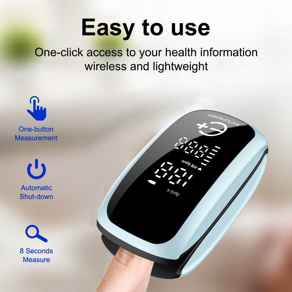 充電式酸素濃度計赤外線発熱温度計デジタル LCD 幼児大人非 - Pulse Oximeter のレビューと価格