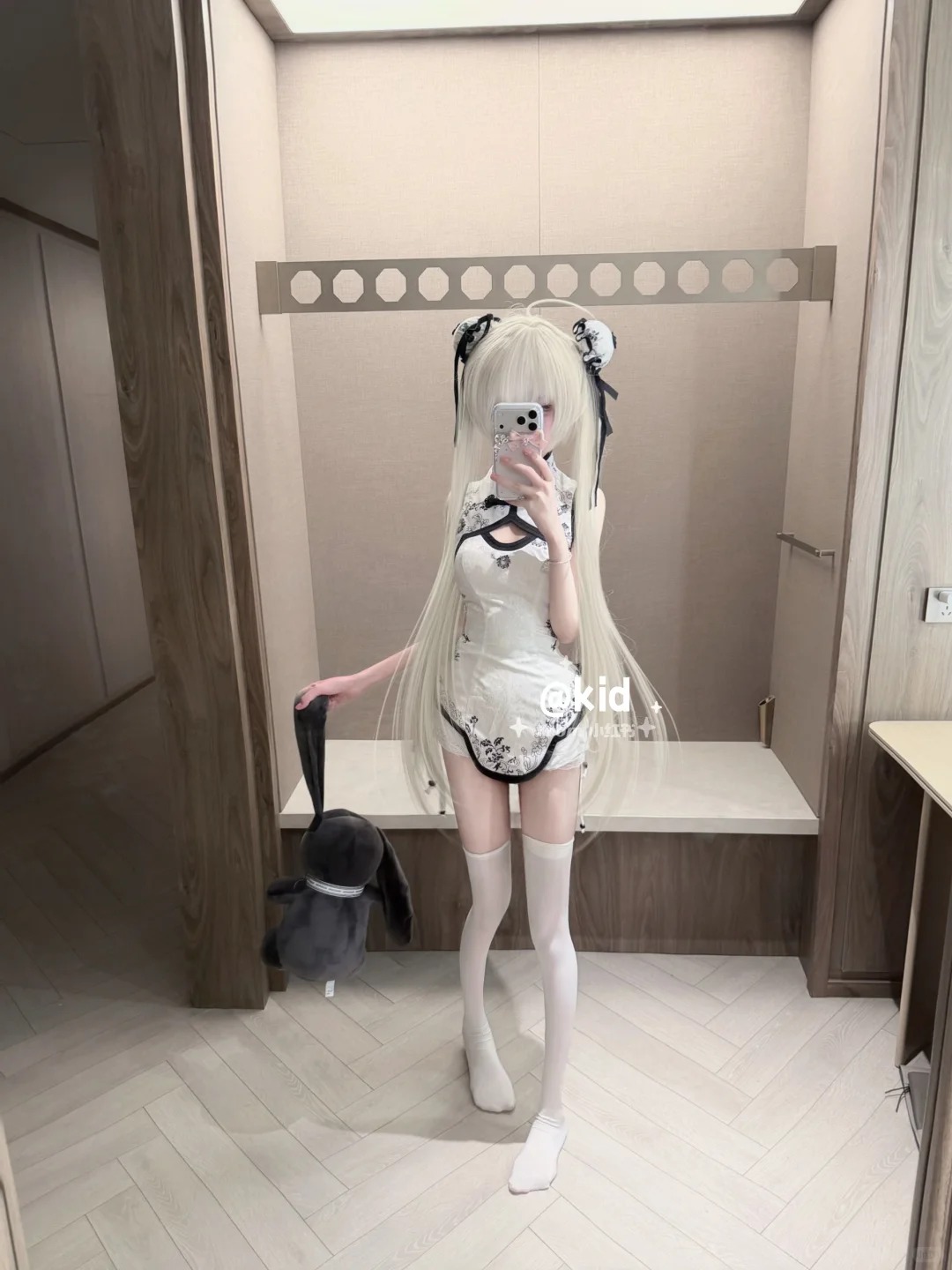 春日野そらコスプレ中空レースチャイナドレス包帯パジャマハイス - Bandage のレビューと価格